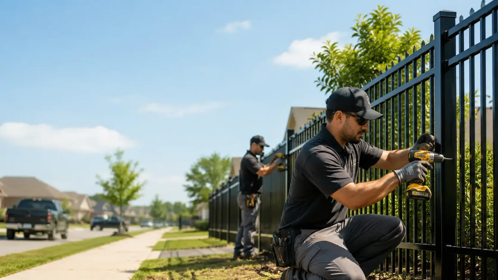 Metal Fence Installation in Lock Springs, MO